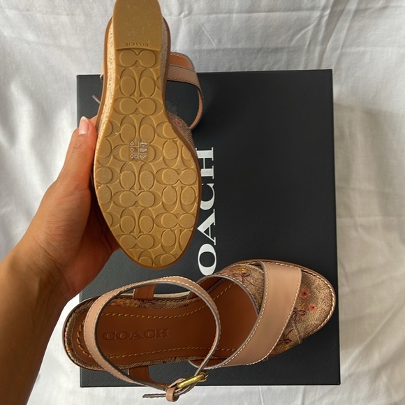 Coach Cross Wedge Sandal - Picture 3 of 7